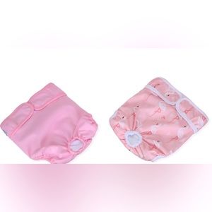 Extra Small Doggie Diapers (2pack)